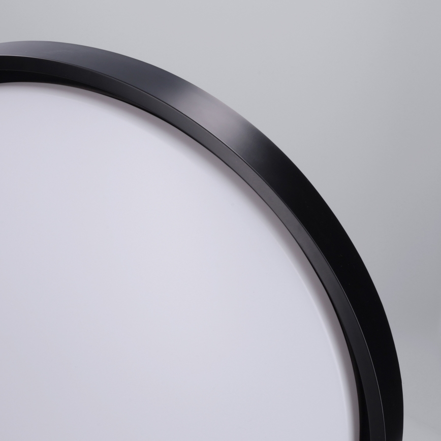 Brilagi - Lámpara de techo LED regulable MATTEO LED/60W/230V 3000-6500K Ø 51,5 cm negra + mando a distancia
