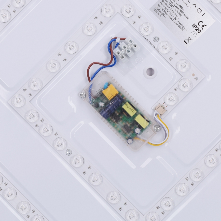 Brilagi - Lámpara de techo LED regulable MATTEO LED/60W/230V 3000-6500K Ø 51,5 cm negra + mando a distancia