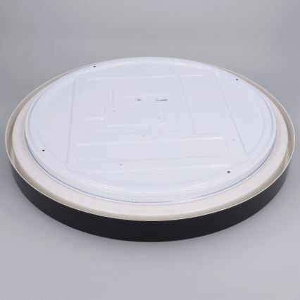 Brilagi - Lámpara de techo LED regulable MATTEO LED/60W/230V 3000-6500K Ø 51,5 cm negra + mando a distancia