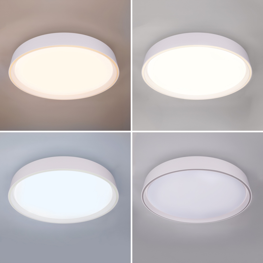 Brilagi - Lámpara de techo LED regulable NANCI LED/60W/230V 3000-6500K Ø 49 cm blanca + mando a distancia