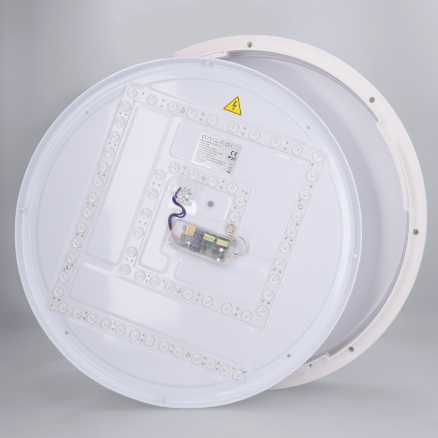 Brilagi - Lámpara de techo LED regulable NANCI LED/60W/230V 3000-6500K Ø 49 cm blanca + mando a distancia