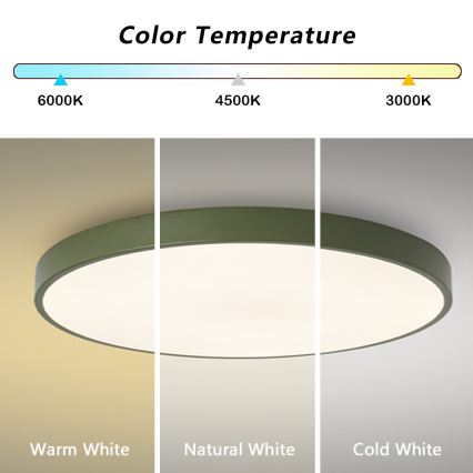 Brilagi - Luminaria LED regulable POOL SMART LED/128W/230V, diámetro 100 cm, Wi-Fi Tuya + control remoto, verde