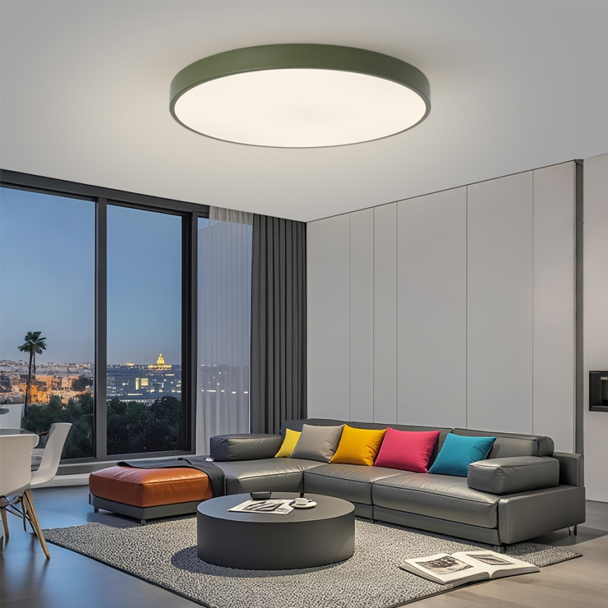 Brilagi - Luminaria LED regulable POOL SMART LED/128W/230V, diámetro 100 cm, Wi-Fi Tuya + control remoto, verde