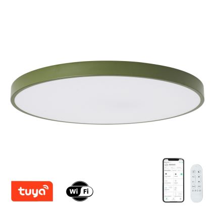 Brilagi - Luminaria LED regulable POOL SMART LED/128W/230V, diámetro 100 cm, Wi-Fi Tuya + control remoto, verde