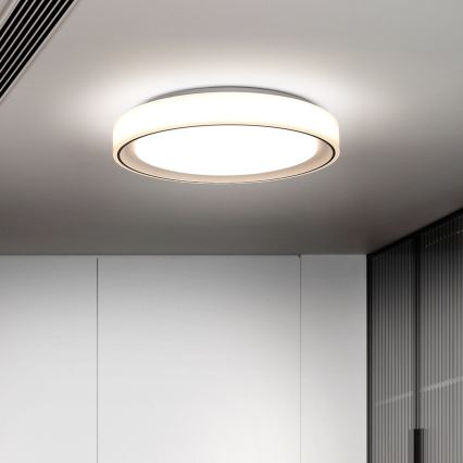 Brilagi - Plafón LED RGB regulable FLOCO LED/30W/230V, diámetro 39,5 cm, 3000-6500K, Wi-Fi Tuya + LED/6W + mando a distancia