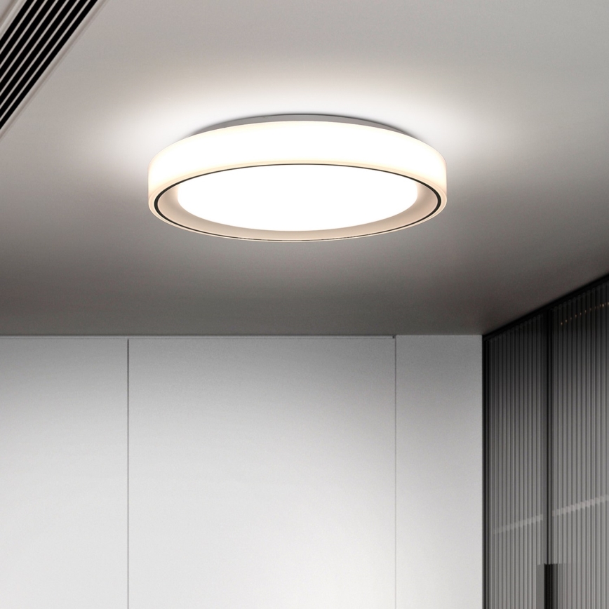 Brilagi - Plafón LED RGB regulable FLOCO LED/30W/230V, diámetro 39,5 cm, 3000-6500K, Wi-Fi Tuya + LED/6W + mando a distancia