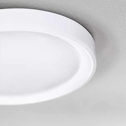 Brilagi - Plafón LED RGB regulable FLOCO LED/30W/230V, diámetro 39,5 cm, 3000-6500K, Wi-Fi Tuya + LED/6W + mando a distancia