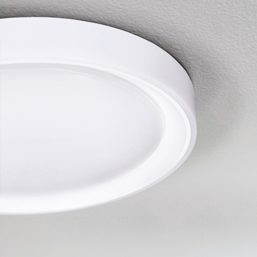 Brilagi - Plafón LED RGB regulable FLOCO LED/30W/230V, diámetro 39,5 cm, 3000-6500K, Wi-Fi Tuya + LED/6W + mando a distancia