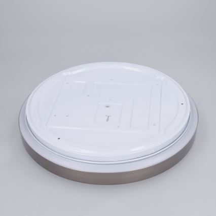 Brilagi - Plafón LED regulable FANCIA LED/48W/230V 3000-6500K Ø 39 cm color plata + mando a distancia