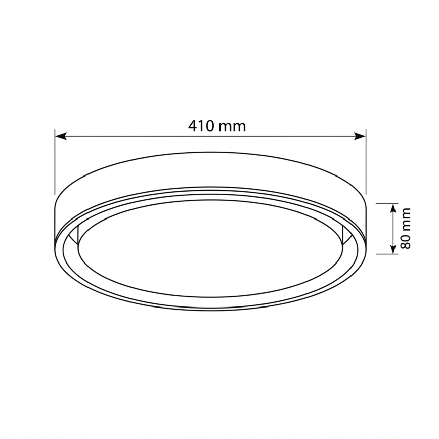 Brilagi - Luminaria de techo LED regulable MATTEO LED/48W/230V 3000-6500K diámetro 41 cm turquesa + control remoto