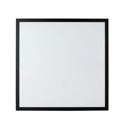 Brilagi - Luminaria de techo regulable para baño FRAME SMART LED/50W/230V 60x60 cm 3000-6000K IP44 negra + mando a distancia