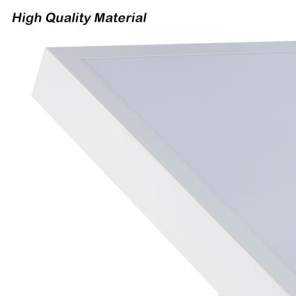 Brilagi - Lámpara de techo para baño LED regulable FRAME SMART LED/96W/230V 120x60 cm 3000-6000K IP44 blanca + mando a distancia