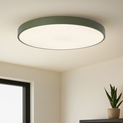 Brilagi - Luminaria LED regulable POOL SMART LED/128W/230V Ø 100 cm 3000-6000K Wi-Fi Tuya + mando a distancia verde