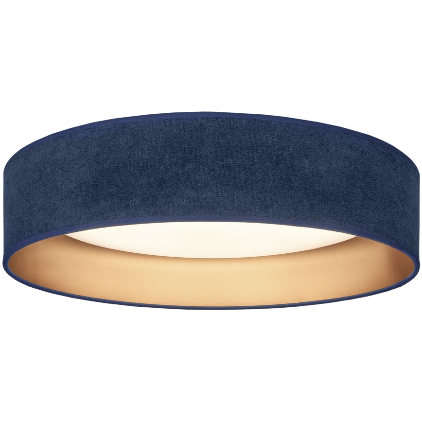 Brilagi - Luminaria de techo LED regulable VELVET SMARTIX LED/24W/230V 3000-6000K Ø 45 cm azul/dorado Wi-Fi Tuya Beacon + mando a distancia