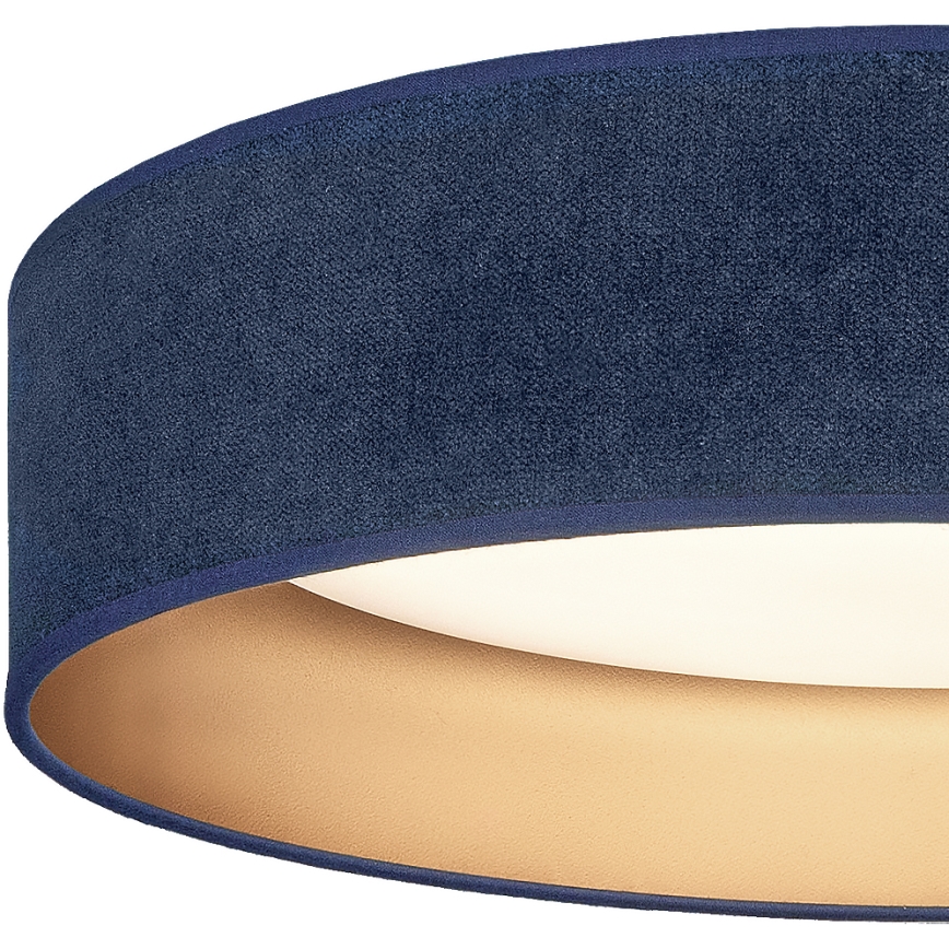Brilagi - Luminaria de techo LED regulable VELVET SMARTIX LED/24W/230V 3000-6000K Ø 45 cm azul/dorado Wi-Fi Tuya Beacon + mando a distancia
