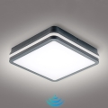 Brilagi - LED Luz exterior con sensor de movimiento BENE LED/24W/230V 26x26 cm antracita IP54
