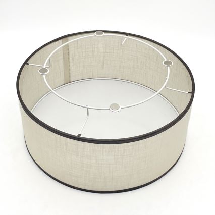 Brilagi - LED Plafón BELLADONNA 1xE27/15W/230V diá. 30 cm color crema/roble