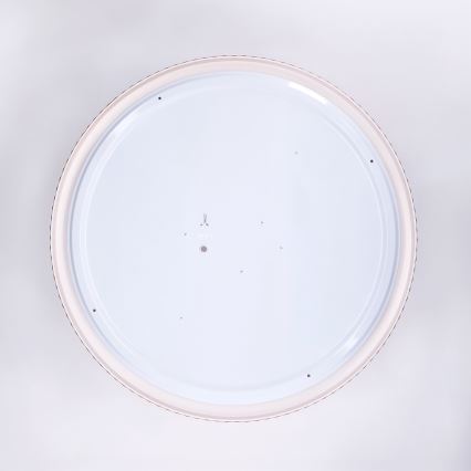 Brilagi - Lámpara de techo LED regulable LUCIA LED/60W/230V 3000-6500K diámetro 59 cm roja + control remoto
