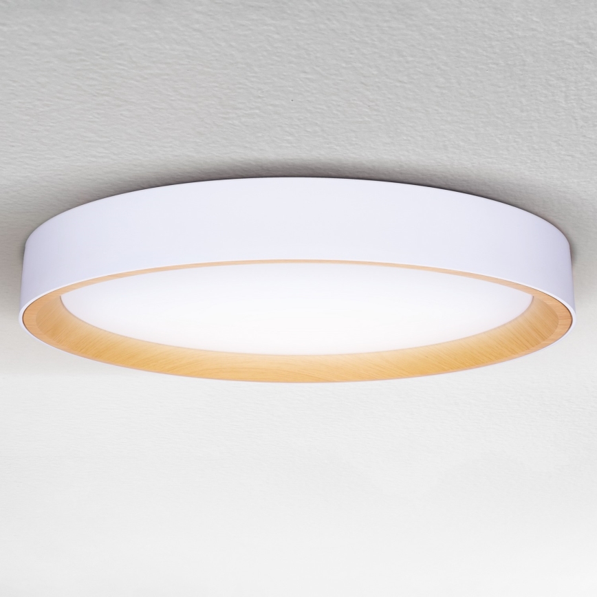 Brilagi - Luminaria de techo LED regulable LARIOS LED/72W/230V 3000-6500K blanca, diámetro 59 cm + mando a distancia