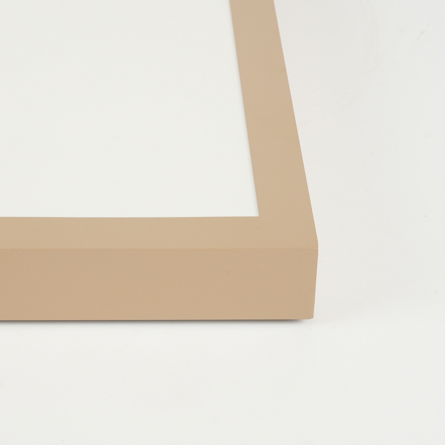 Brilagi - Plafón LED regulable para baño FRAME SMART LED/50W/230V 60x60 cm 3000-6000K IP44 beige + mando a distancia