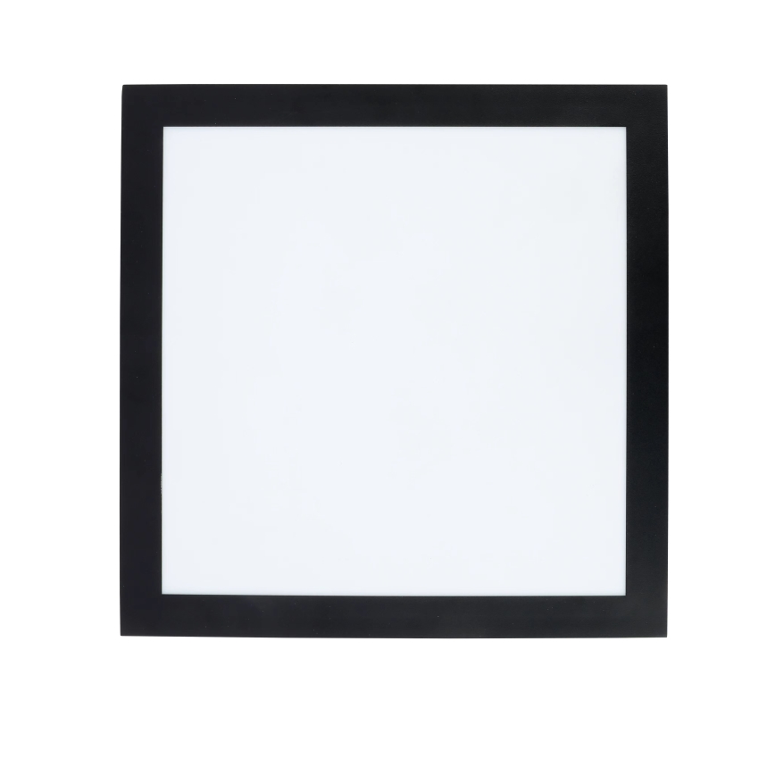 Brilagi - Plafón de techo regulable LED para baño FRAME SMART LED/24W/230V 30x30 cm 3000-6000K IP44 negro + mando a distancia