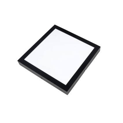 Brilagi - Plafón de techo regulable LED para baño FRAME SMART LED/24W/230V 30x30 cm 3000-6000K IP44 negro + mando a distancia