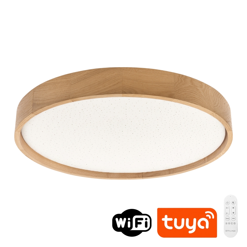 BRILAGI - Lámpara de techo LED regulable MANAROLA SMART STARS LED/36W/230V 3000-6000K Wi-Fi Tuya Beacon Ø 51 cm + control remoto