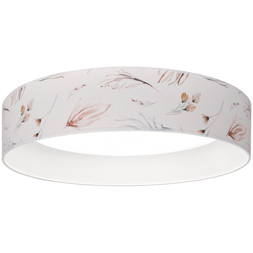 Brilagi - Luminaria de techo LED regulable VELVET SMARTIX LED/36W/230V 3000–6000K Ø 55 cm blanco/flores Wi-Fi Tuya Beacon + mando a distancia