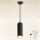 Brilagi - LED RGBW Lámpara colgante regulable con cable SELE 1xGU10/4,8W/230V 3000K negra/dorada + control remoto