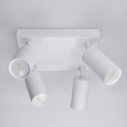 BRILAGI - Luminaria LED RGBW regulable tipo spot SELE SQUARE 4xGU10/6,5W/230V 2700-6500K blanco