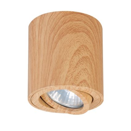 Brilagi - Foco empotrable LED RGBW regulable MIA 1xGU10/4,8W/230V 3000K 84x80 mm marrón + mando a distancia
