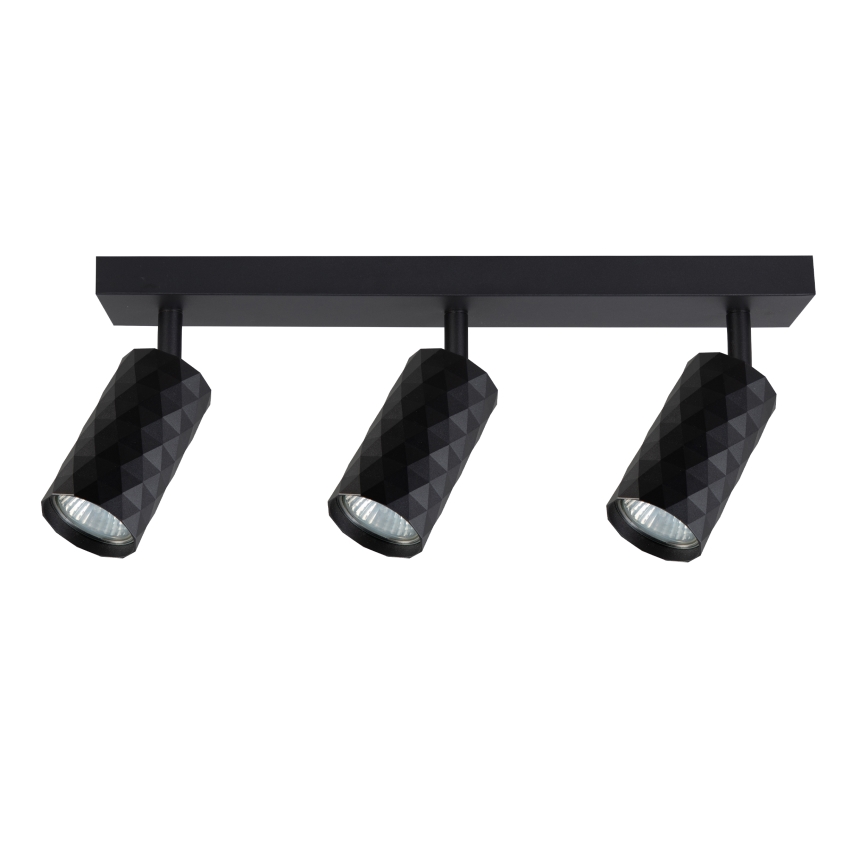 Brilagi - Foco empotrable LED RGBW regulable SELE DIAMANT 3xGU10/4,8W/230V 3000K negro + mando a distancia