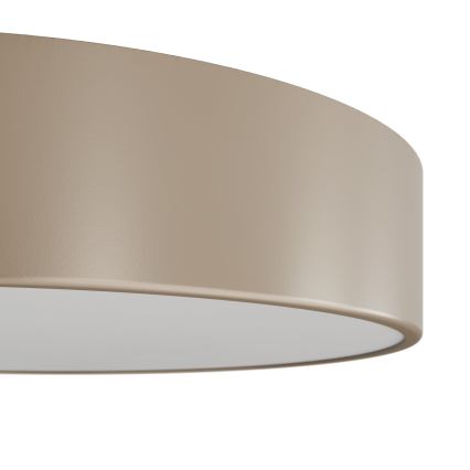 Brilagi - Luminaria de techo LED RGBW regulable para baño CLARE 3xE27/9W/230V 2700-6500K diámetro 40 cm IP54 Wi-Fi beige