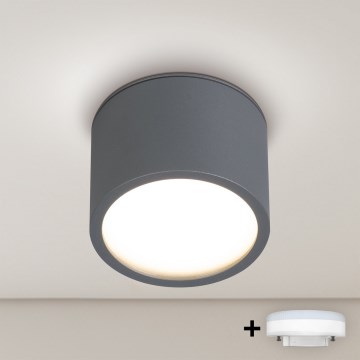 BRILAGI - LED Spot de baño SMOOTH 1xGX53/15W/230V 60x82 mm antracita IP54
