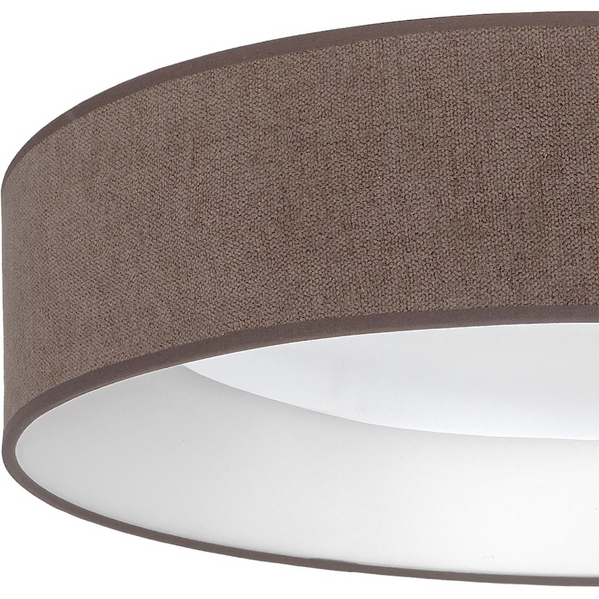 Brilagi - Lámpara de techo LED regulable VELVET SMARTIX STARS LED/24W/230V 3000-6000K Ø 45 cm marrón Wi-Fi Tuya Beacon + mando a distancia