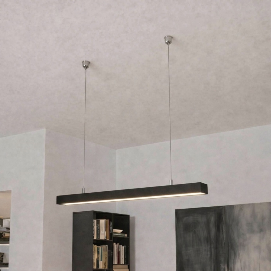 Brilagi - Lámpara colgante LED FULLDAY LED/10/15/20W/230V 2700/4000/6000K 60 cm negra