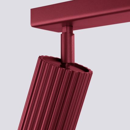 Brilagi - Luminaria de focos LED CRESTO 6xGU10/10W/230V burdeos