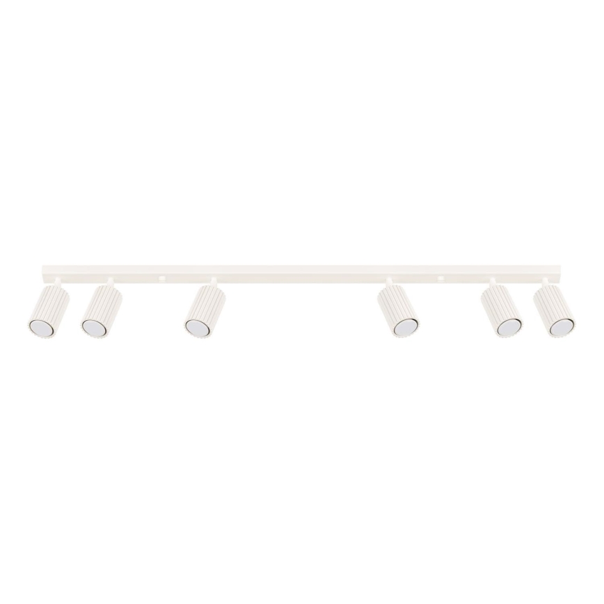 Brilagi - Luminaria de focos LED CRESTO 6xGU10/10W/230V color crema