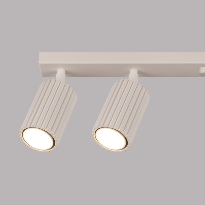 Brilagi - Luminaria de focos LED CRESTO 6xGU10/10W/230V color crema