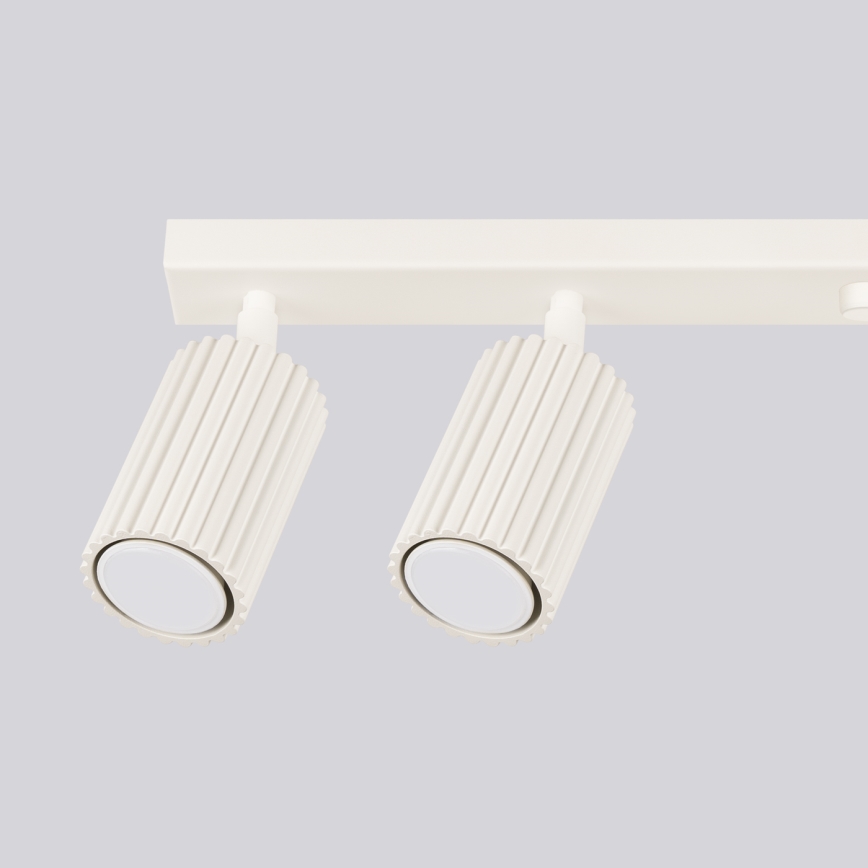 Brilagi - Luminaria de focos LED CRESTO 6xGU10/10W/230V color crema