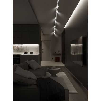 BRILAGI - Luminaria de focos para sistema de carril HUSKY 8xGU10/10W/230V blanca