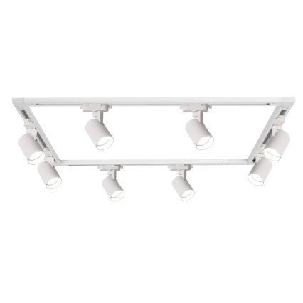 BRILAGI - Luminaria de focos para sistema de carril HUSKY 8xGU10/10W/230V blanca