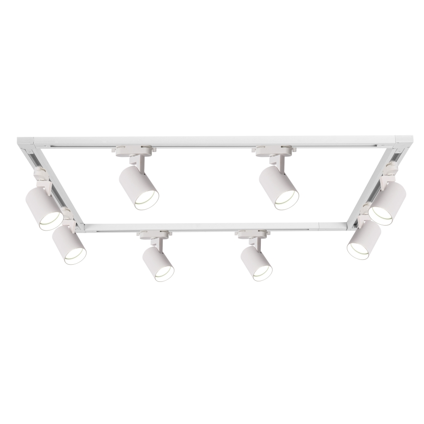 BRILAGI - Luminaria de focos para sistema de carril HUSKY 8xGU10/10W/230V blanca