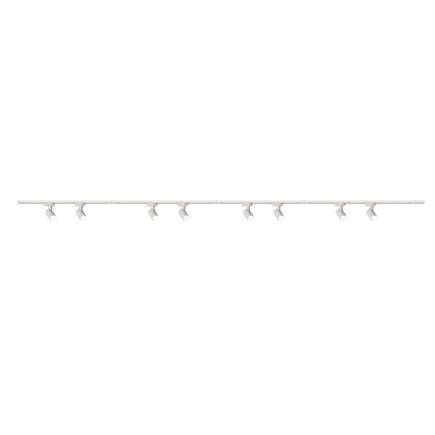 BRILAGI - Luminaria de focos para sistema de carril HUSKY 8xGU10/10W/230V blanca