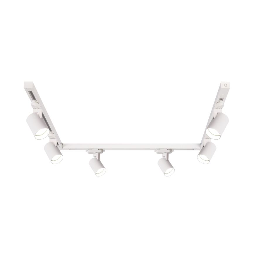 Brilagi - Luminaria de focos para sistema de riel HUSKY 6xGU10/10W/230V blanca
