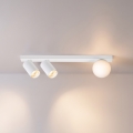 Brilagi - Luminaria de focos SELE BALL 2xGU10/30W/230V + 1xG9/10W blanca