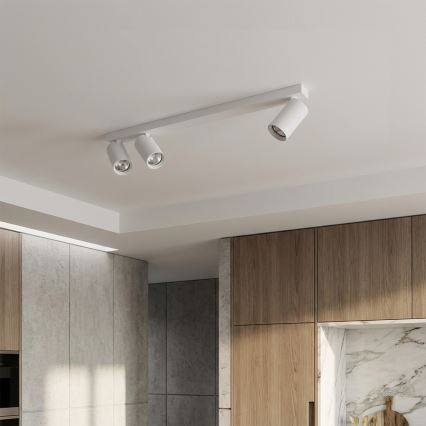 Brilagi - Luminaria de focos SELE LONG 3xGU10/30W/230V blanca