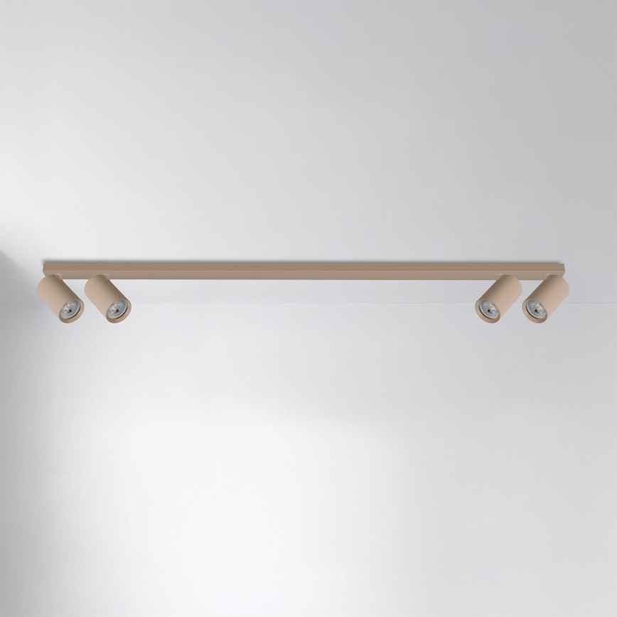 Brilagi - Luminaria de focos SELE LONG 4xGU10/30W/230V beige