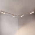 Brilagi - Luminaria de focos SELE LONG 8xGU10/30W/230V beige