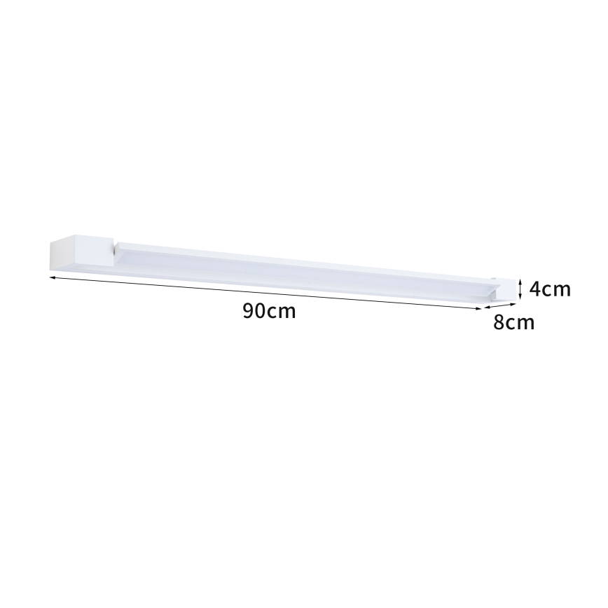 BRILAGI - Aplique de pared LED para exterior AQUA LINE LED/24W/230V 90 cm IP44 blanco CRI 90